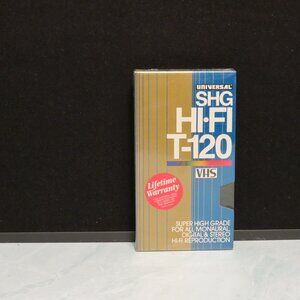UNIVERSAL VHS T-120 Super High Grade New Sealed Blank Recording Tapes for VCR